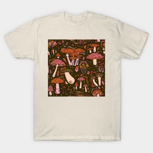 Magic Mushroom Print T-Shirt